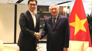 阮和平副总理会见大华银行副董事长