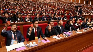 越南共产党第十四届中央委员会委员和候补委员名单