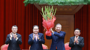 老挝、中国、柬埔寨领导致电致信祝贺越共第十四届中央总书记苏林