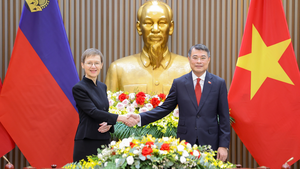 黎明兴总理与列支敦士登首相布丽吉特·哈斯举行会谈