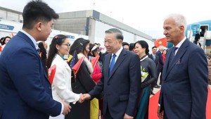 越共中央总书记、国家主席苏林访问欧盟总部并对比利时进行正式访问