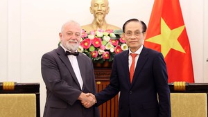 越南外交部部长黎怀忠会见捷克驻越南大使