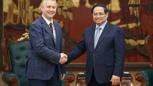 范明政总理会见比利时驻越南大使