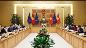 范明政总理接见欧盟及成员各国驻越南使节