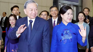 越共中央总书记、国家主席苏林圆满结束对中国进行国事访问之行