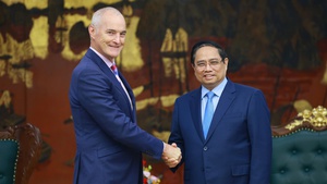 越南政府总理范明政会见澳大利亚皇家墨尔本理工大学校长