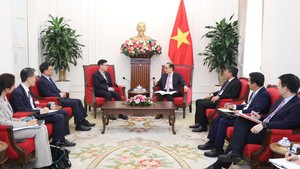 越南外交部部长黎怀忠会见韩国外交部第一次官