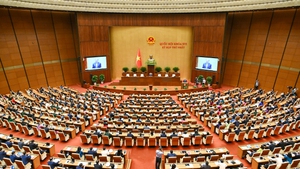 今（7）日，国会进行选举国家主席、政府总理