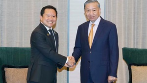 越共中央总书记、国家主席苏林欢迎泰国大型集团扩大对越南投资范围