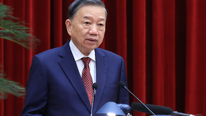 越共第十四届中央委员会第三次全体会议闭幕