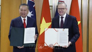 越澳发表关于深化越南－澳大利亚全面战略伙伴关系的联合声明