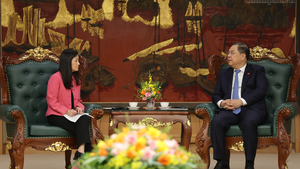 范家肃副总理会见美国驻越南大使詹妮弗·维克斯