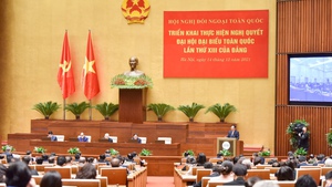 Chùm ảnh: Khai mạc Hội nghị Đối ngoại toàn quốc triển khai thực hiện Nghị quyết Đại hội XIII của Đảng