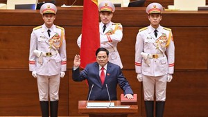 Thủ tướng Ch&#237;nh phủ Phạm Minh Ch&#237;nh tuy&#234;n thệ nhậm chức