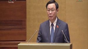 Chủ tịch Quốc hội Vương Đình Huệ phát biểu nhậm chức