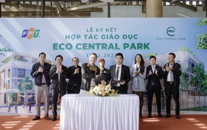Ecopark hợp tác với FPT kiến tạo tổ hợp giáo dục liên cấp đầu tiên tại Nghệ An