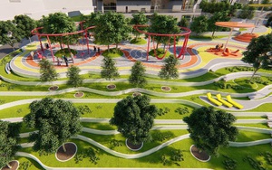 Công trình có mục đích kinh doanh nào được phép xây dựng trong công viên?