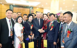 Tổng Bí thư Tô Lâm gặp mặt đại biểu Nông dân Việt Nam xuất sắc, Nhà khoa học của nhà nông năm 2025