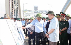 Tổng Bí thư Tô Lâm kiểm tra công tác khắc phục hậu quả bão, lụt tại Thái Nguyên