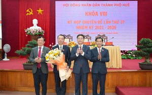 Đồng chí Phan Thiên Định được bầu giữ chức Chủ tịch UBND thành phố Huế