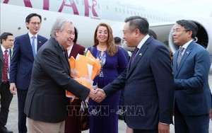 Tổng Thư ký Liên Hợp Quốc António Guterres bắt đầu thăm chính thức Việt Nam