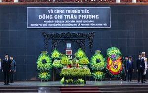 Lễ tang cấp Nhà nước nguyên Phó Chủ tịch Hội đồng Bộ trưởng Trần Phương