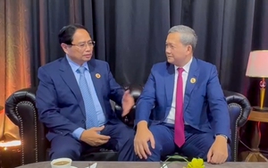 Thủ tướng Phạm Minh Chính gặp Thủ tướng Campuchia Hun Manet