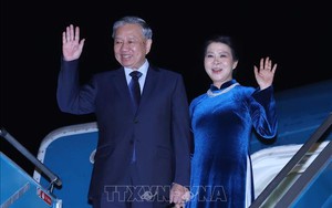 Tổng Bí thư Tô Lâm và Phu nhân lên đường thăm chính thức Liên hiệp Vương quốc Anh và Bắc Ireland