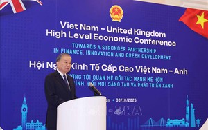 Tổng Bí thư Tô Lâm phát biểu tại Hội nghị Kinh tế cấp cao Việt Nam - Anh