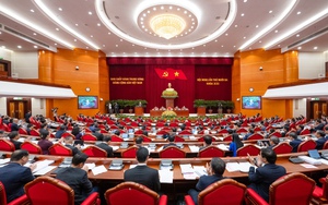 Thông cáo báo chí về ngày làm việc thứ hai Hội nghị Trung ương 13 khoá XIII