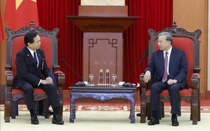 Tổng Bí thư Tô Lâm tiếp Thống đốc tỉnh Kanagawa (Nhật Bản)