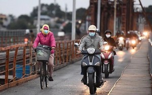 Không khí lạnh tràn về miền Bắc, trời chuyển rét