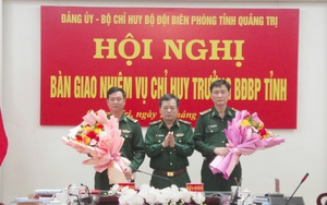 Bàn giao nhiệm vụ Chỉ huy trưởng Bộ đội Biên phòng tỉnh Quảng Trị
