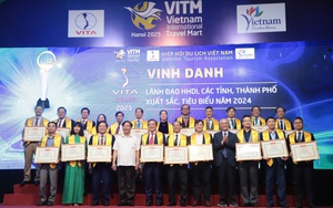 VITA AWARDS 2025: Vinh danh 224 cá nhân, tổ chức, doanh nghiệp du lịch tiêu biểu