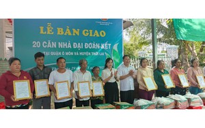 Cần Thơ 'về đích sớm' xóa nhà tạm, nhà dột nát cho người dân