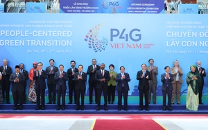 Thủ tướng chủ trì lễ đón các đoàn khách quốc tế dự Hội nghị Thượng đỉnh P4G