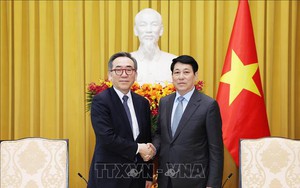 Chủ tịch nước Lương Cường tiếp Bộ trưởng Ngoại giao Hàn Quốc