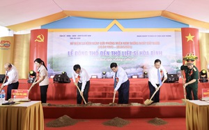 Phó Thủ tướng Nguyễn Chí Dũng dự các hoạt động tri ân tại tỉnh Hoà Bình