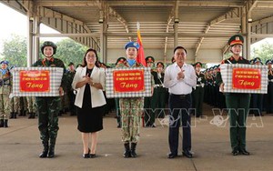 Thường trực Ban Bí thư động viên lực lượng tham gia diễu binh, diễu hành