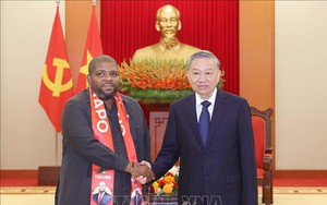 Tổng Bí thư Tô Lâm tiếp Tổng Thư ký Đảng Mặt trận giải phóng Mozambique (FRELIMO)