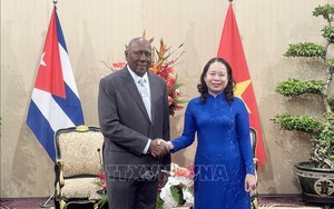 Phó Chủ tịch nước Võ Thị Ánh Xuân tiếp Ủy viên Bộ Chính trị, Phó Chủ tịch nước Cuba Salvador Valdes Mesa