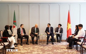 Phó Thủ tướng Bùi Thanh Sơn tiếp Bộ trưởng Bộ Cựu chiến binh và Người có công Algeria