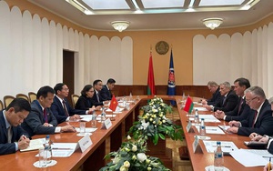 Phó Thủ tướng, Bộ trưởng Ngoại giao Bùi Thanh Sơn hội kiến Bộ trưởng Ngoại giao Belarus