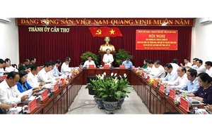Ban Thường vụ TP. Cần Thơ, Hậu Giang và Sóc Trăng họp về sắp xếp, sáp nhập cấp tỉnh, cấp xã