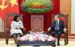 Tổng Bí thư Tô Lâm tiếp Phó Tổng Thư ký thứ nhất Đảng Đại hội Dân tộc Phi