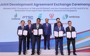 Việt Nam thỏa thuận xuất khẩu điện sạch sang Malaysia và Singapore
