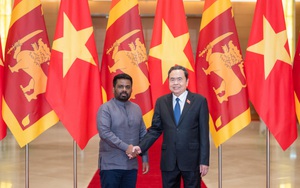 Chủ tịch Quốc hội Trần Thanh Mẫn hội kiến Tổng thống Sri Lanka