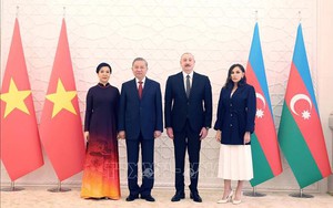 Lễ đón Tổng Bí thư Tô Lâm thăm cấp Nhà nước tới Azerbaijan