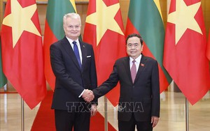Chủ tịch Quốc hội Trần Thanh Mẫn hội kiến Tổng thống Lithuania Gitanas Nauseda