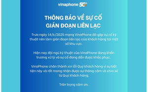 Vinaphone đã khắc phục xong sự cố mất sóng trên diện rộng